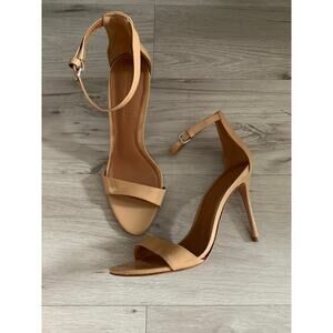 Rebecca Allen Patent Leather Sandal Heels Size 8